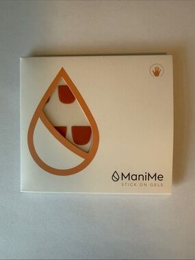 ManiMe Stick On Gels - Terracotta Nail Tips
